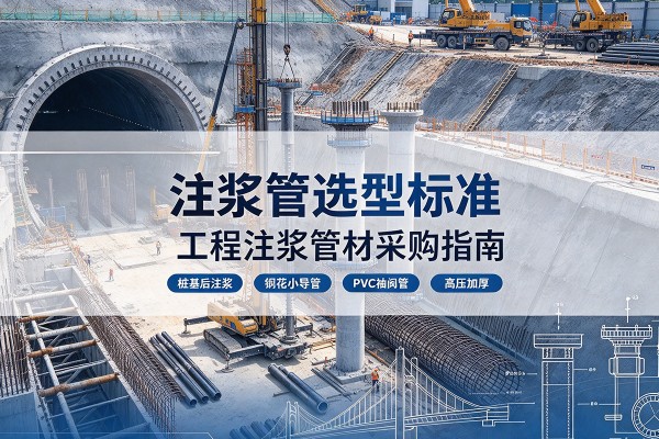 南票注浆管选型标准