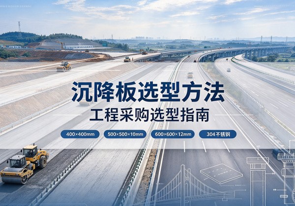 南票沉降板选择方法